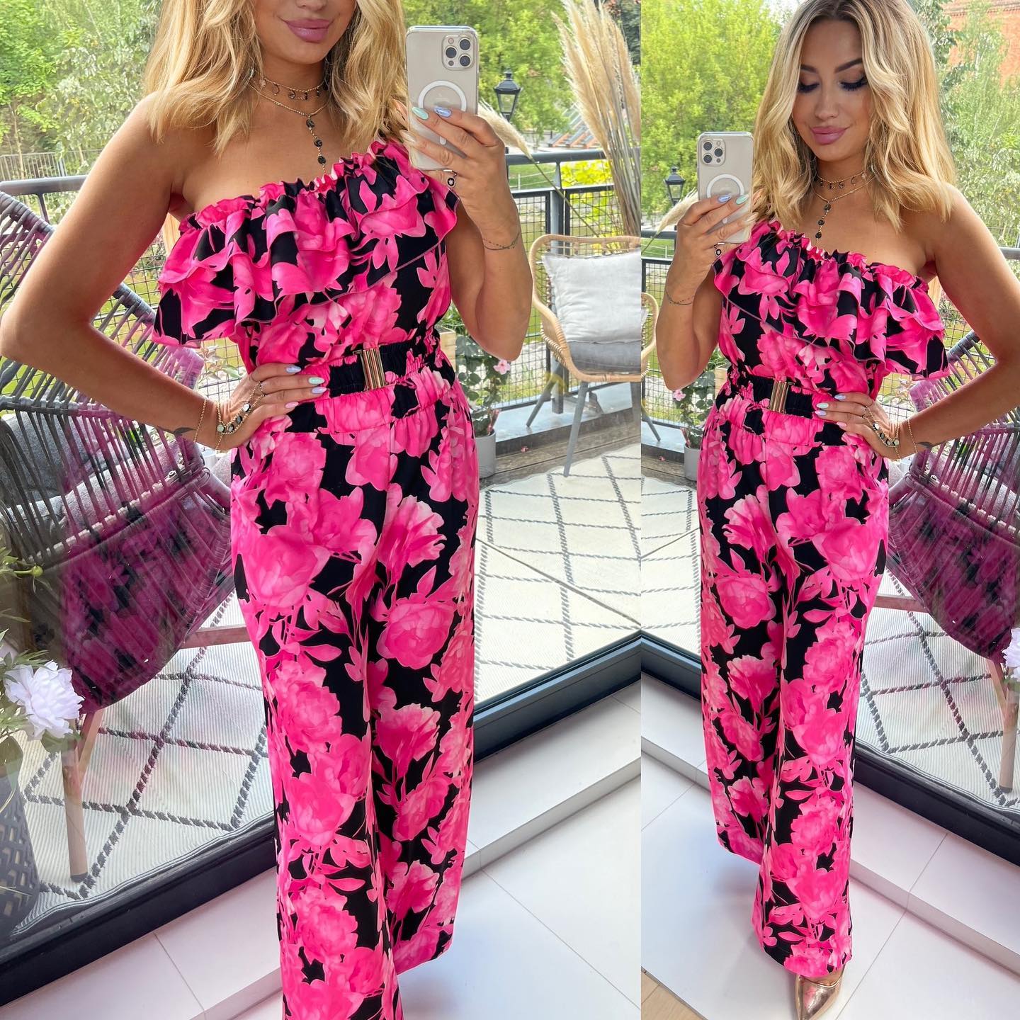 Dlugi-kobiezon-w-rozowe-kwiaty-z-paskiem