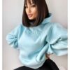 Bluza Oversize Damska z Kapturem