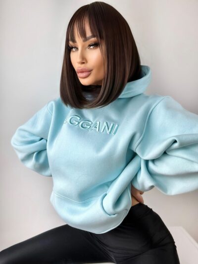 Bluza Oversize Damska z Kapturem